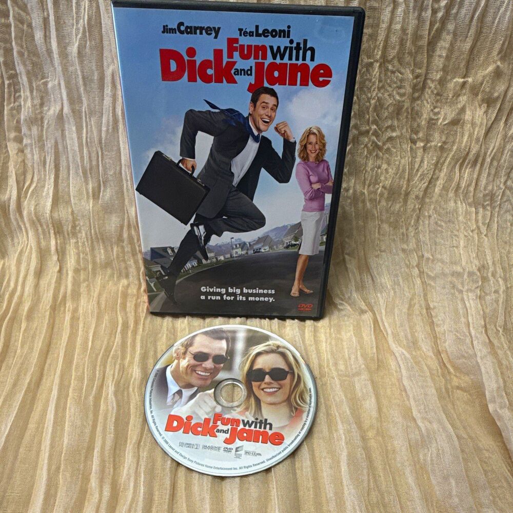 Sony Fun with Dick and Jane DVD Widescreen PG-13 2005 R1 Eng/Fre Parisot